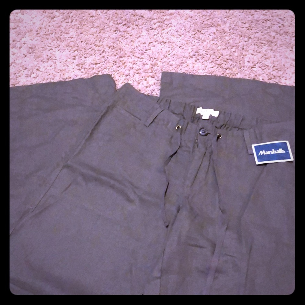 Linen Pants Wide Leg